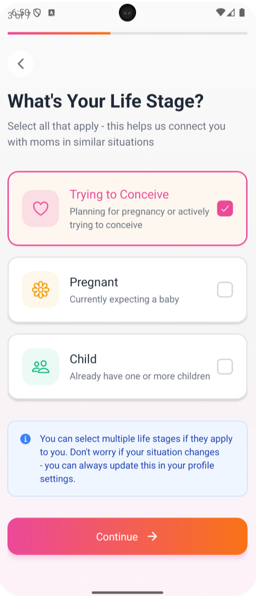 SocialMama app screenshot